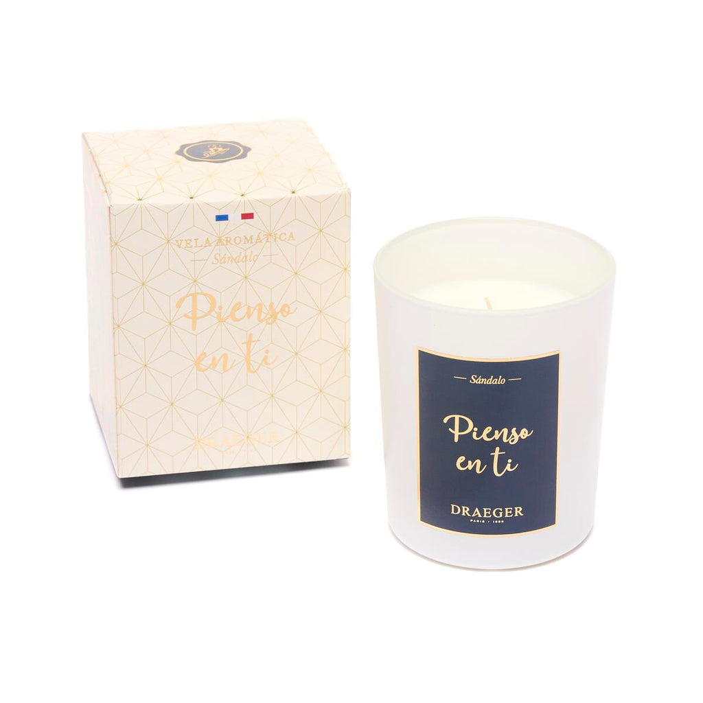 Velas tema Afecto y Fragancia Azahar Pienso en ti 2