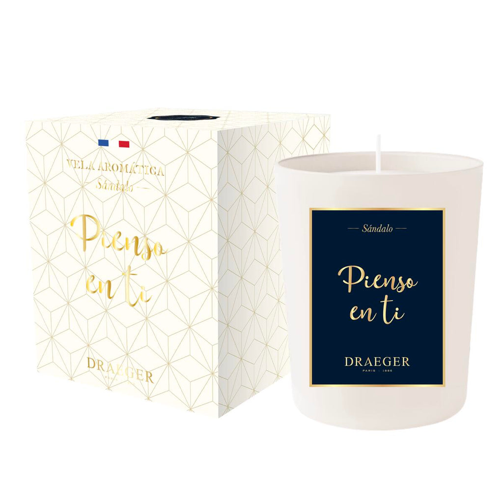 Velas tema Afecto y Fragancia Azahar Pienso en ti 3