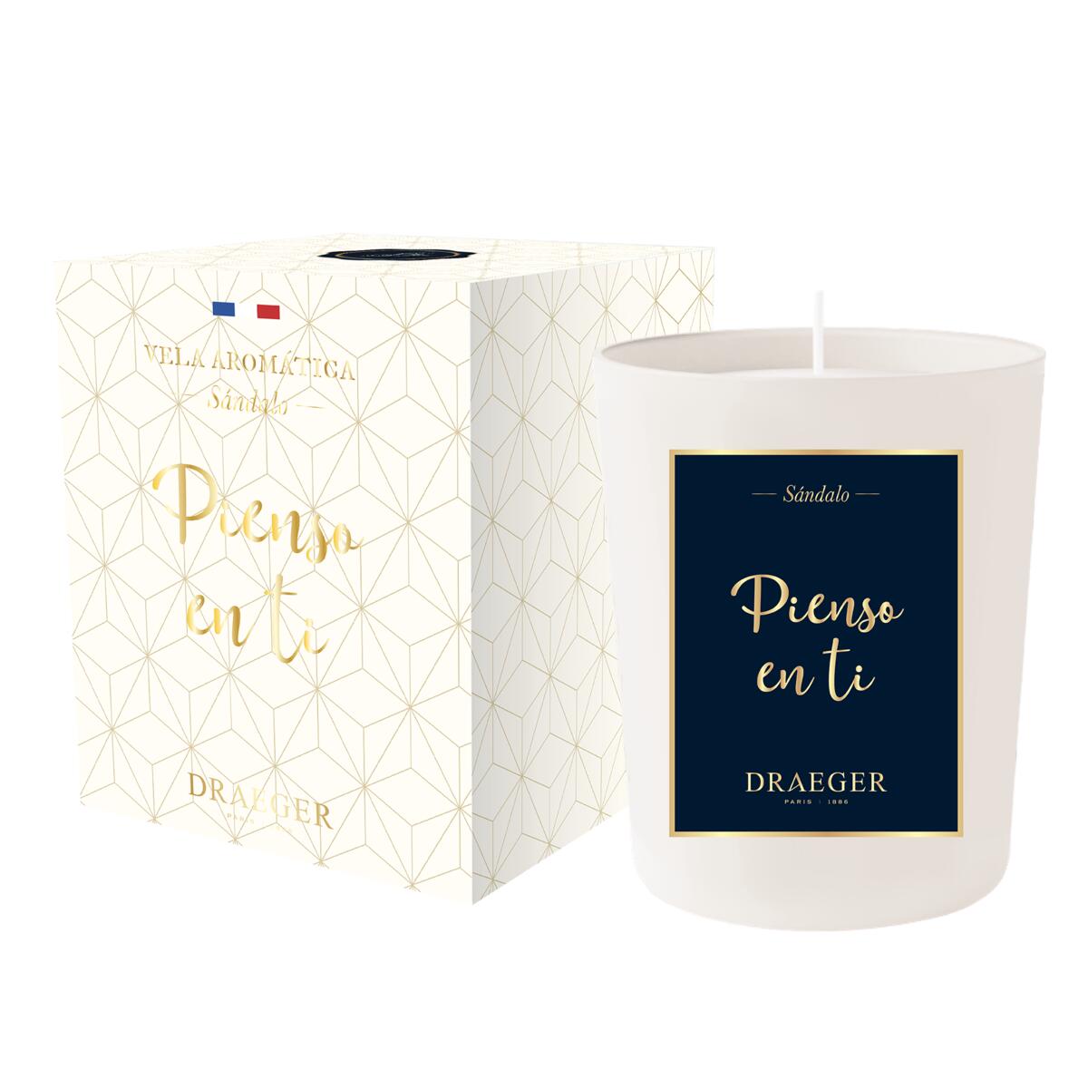 Velas tema Afecto y Fragancia Azahar Pienso en ti 3
