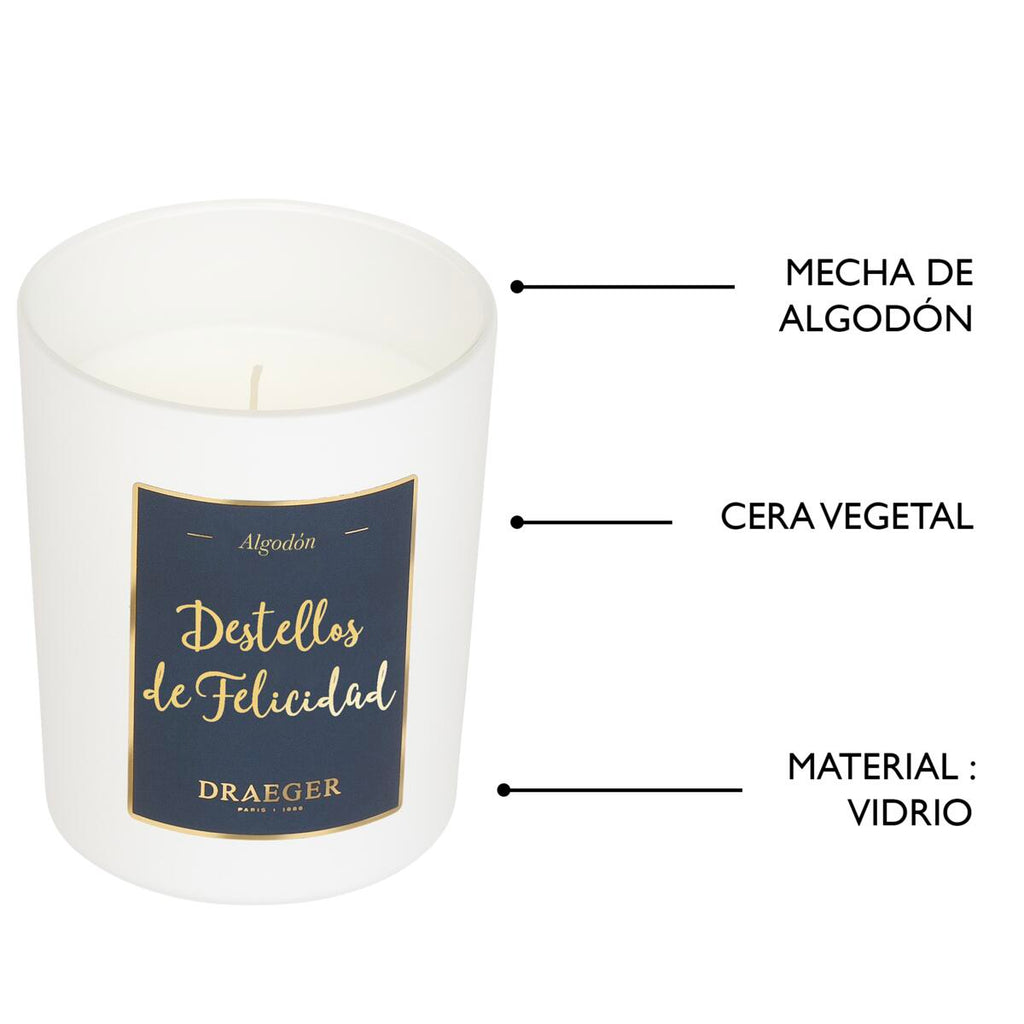 Velas con Mensaje y Fragancia Azahar Destellos de Felicidad 5