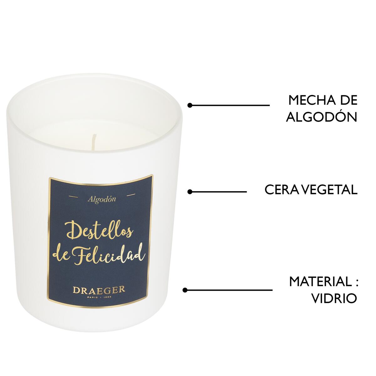 Velas con Mensaje y Fragancia Azahar Destellos de Felicidad 5