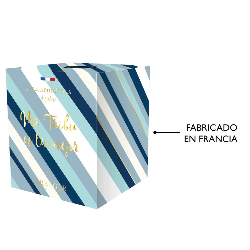Velas tema Familiar y Fragancia Azahar Mi Tribu es la Mejor 4
