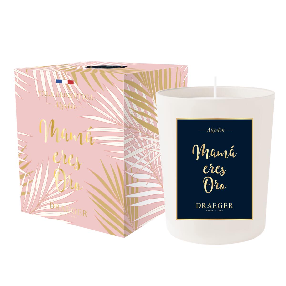 Velas tema Familiar y Fragancia Azahar Mamá Eres Oro 3