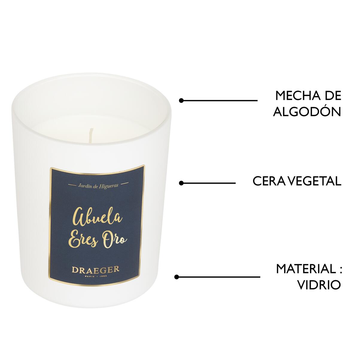 Velas tema Familiar y Fragancia Azahar Abuela Eres Oro 5