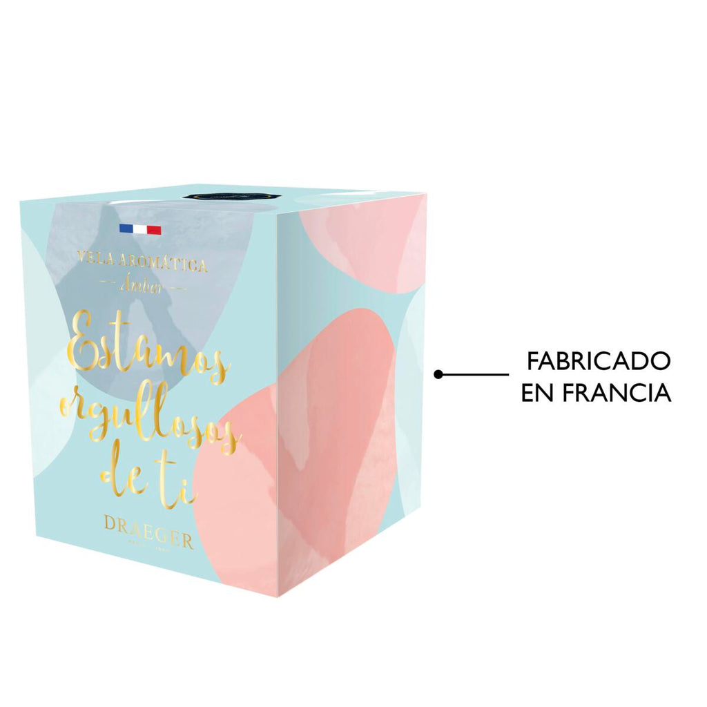 Velas tema Afecto y Fragancia Azahar Estamos orgullosos de ti 4
