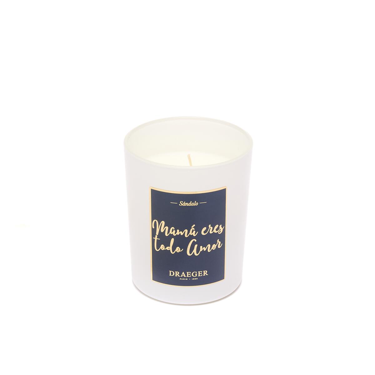 Velas tema Familiar y Fragancia Azahar Mamá Eres todo Amor 1
