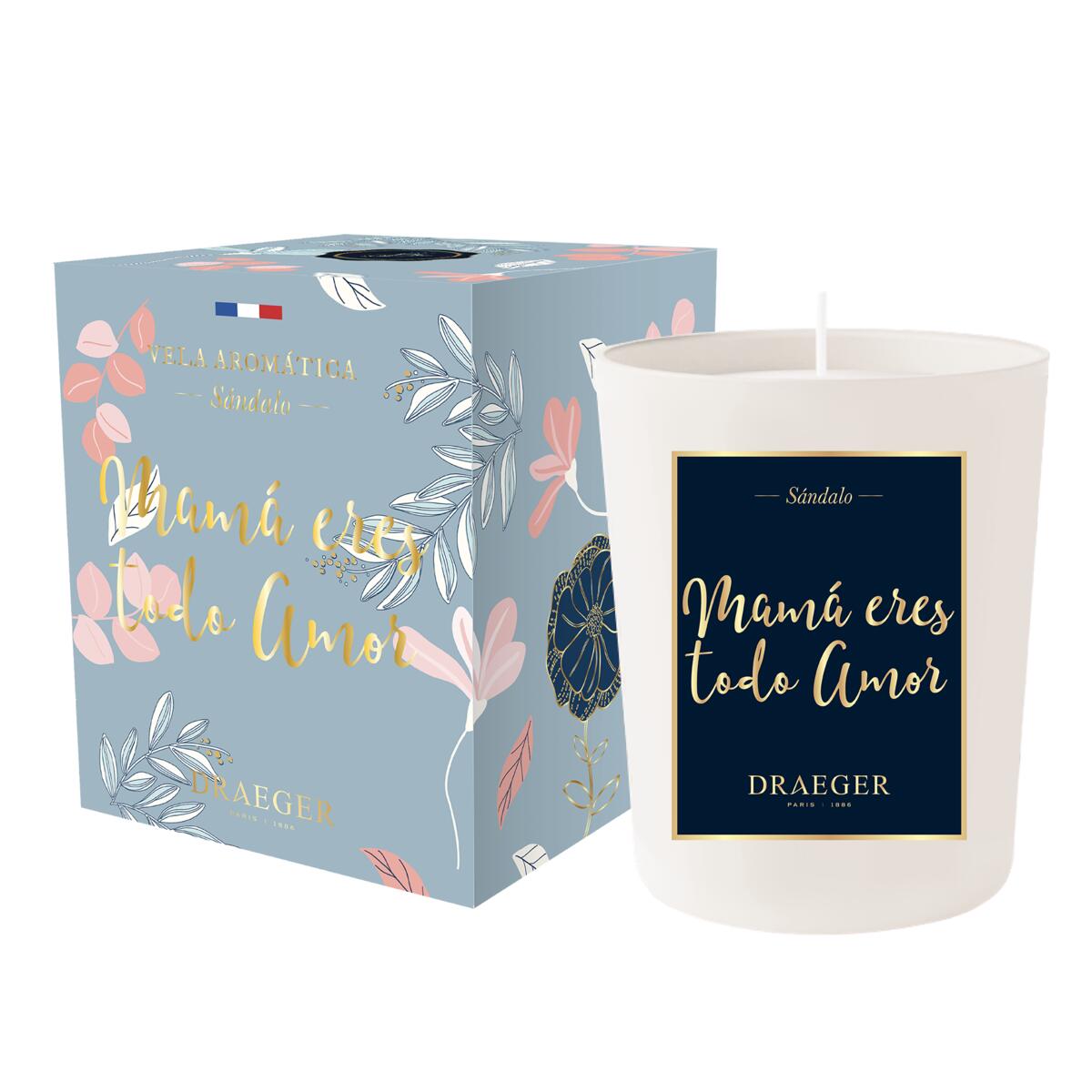 Velas tema Familiar y Fragancia Azahar Mamá Eres todo Amor 3