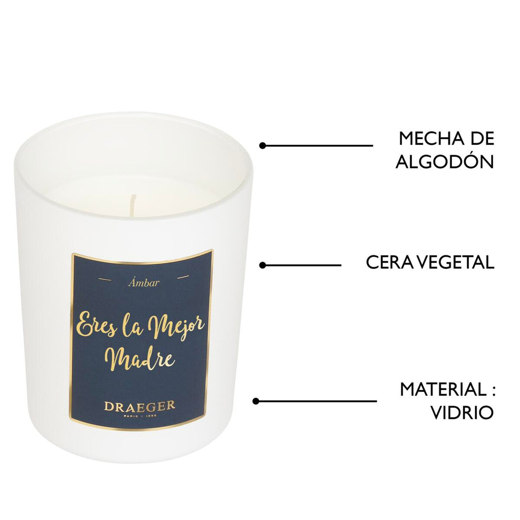 Velas tema Familiar y Fragancia Azahar Eres la Mejor Madre 5