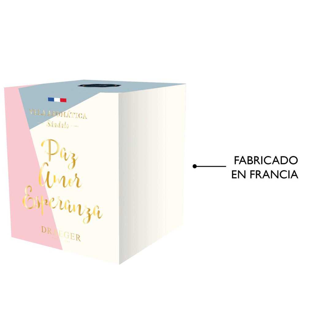 Velas con Mensaje y Fragancia Azahar Paz Amor Esperanza 4