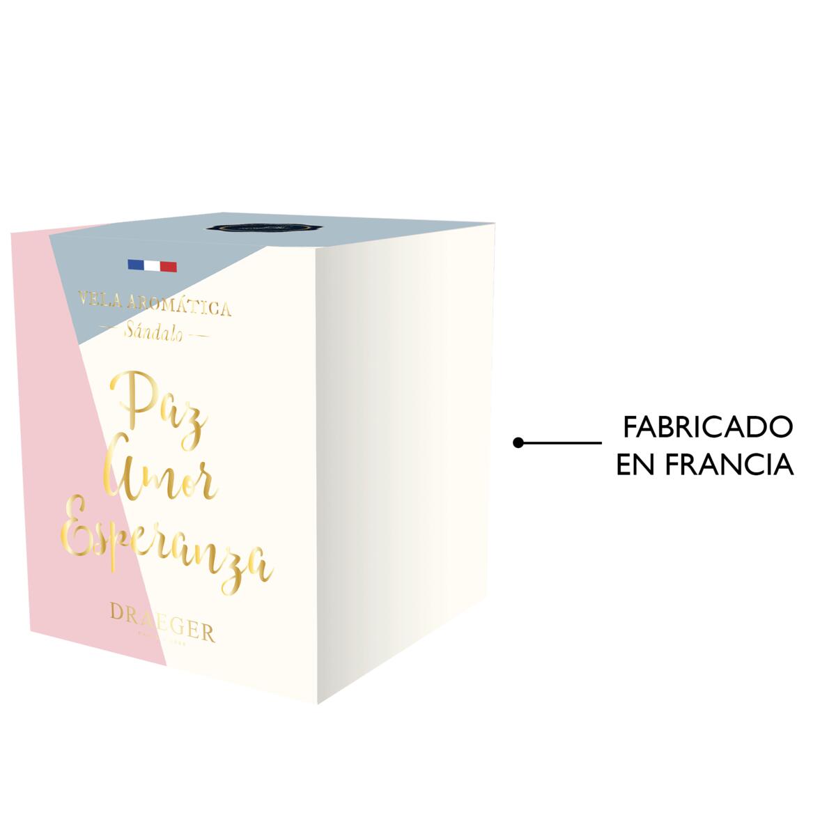 Velas con Mensaje y Fragancia Azahar Paz Amor Esperanza 4