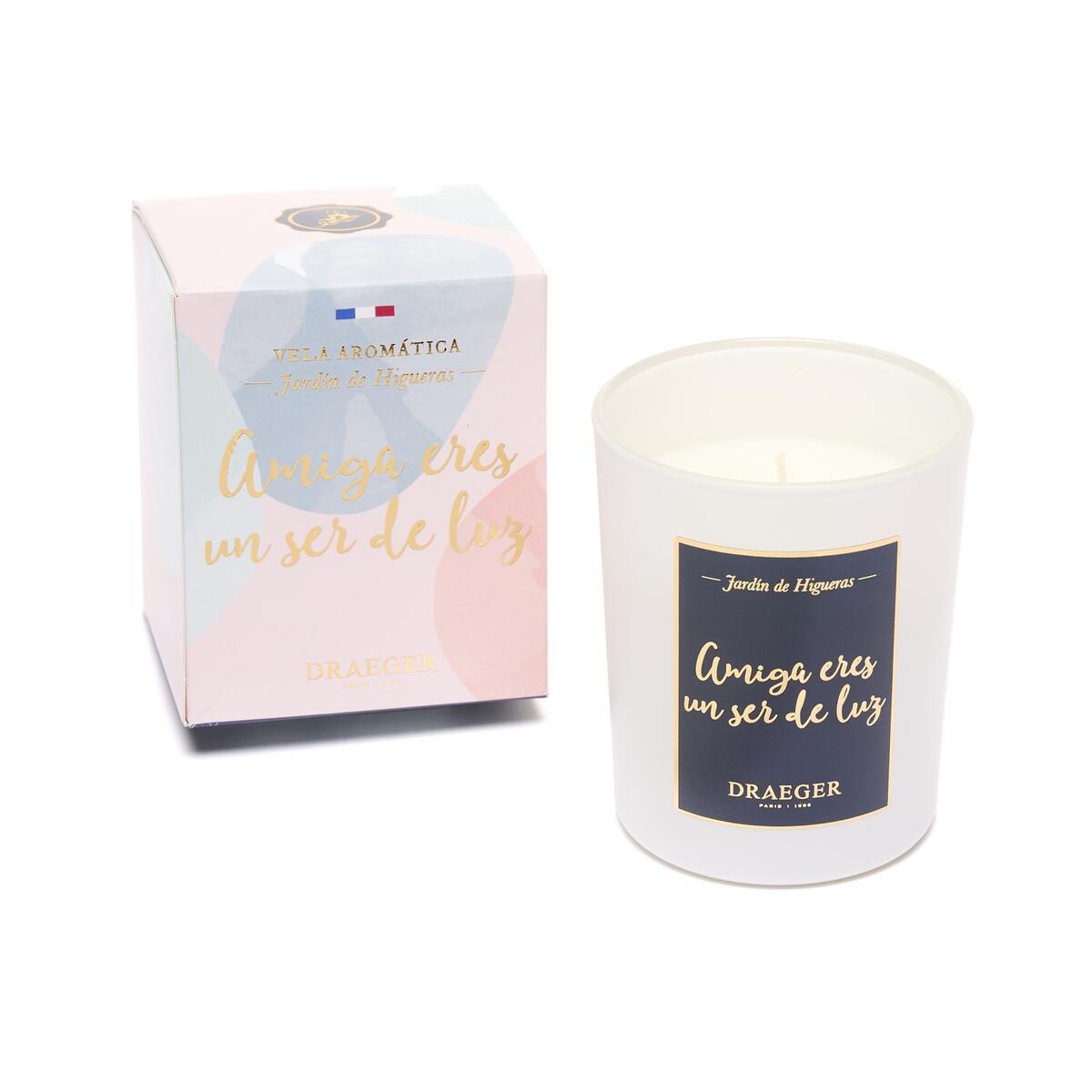 Velas tema Afecto y Fragancia Azahar Amiga eres un ser de luz 2