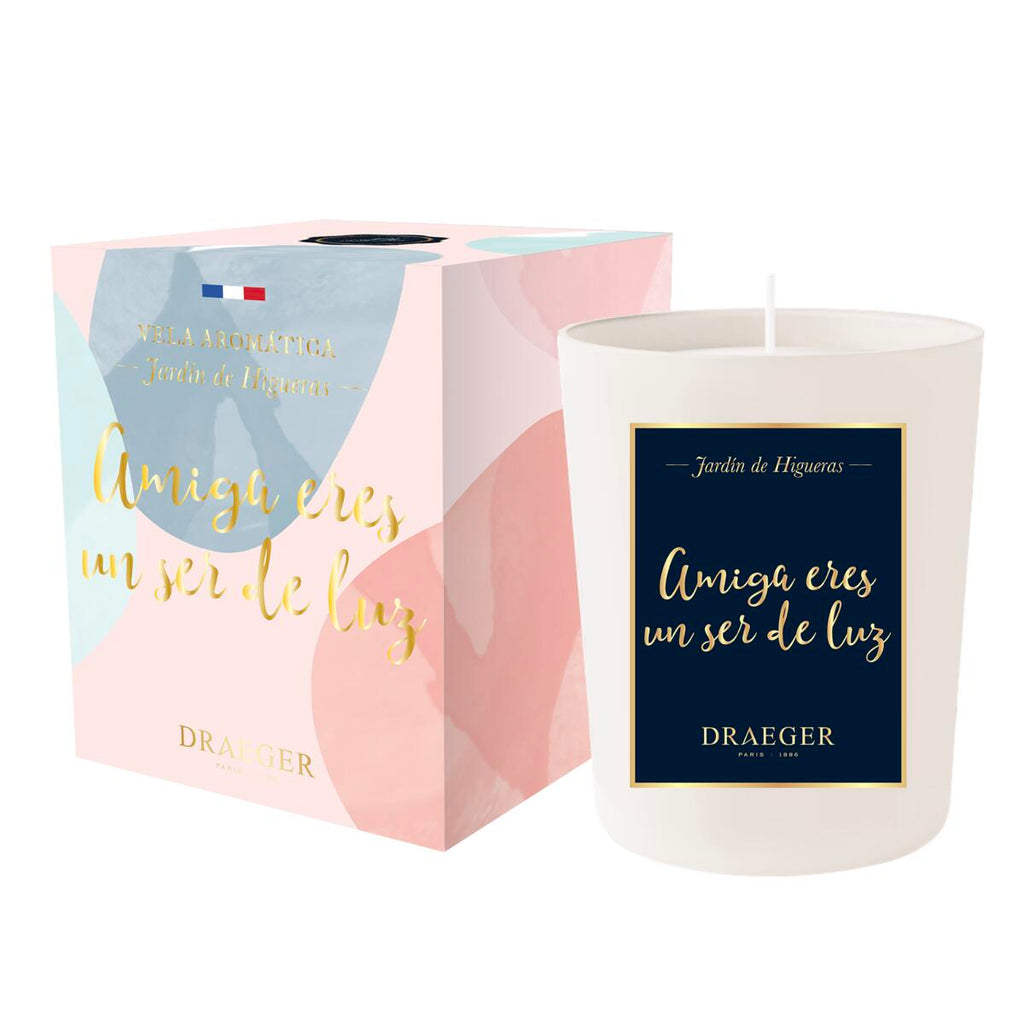 Velas tema Afecto y Fragancia Azahar Amiga eres un ser de luz 3