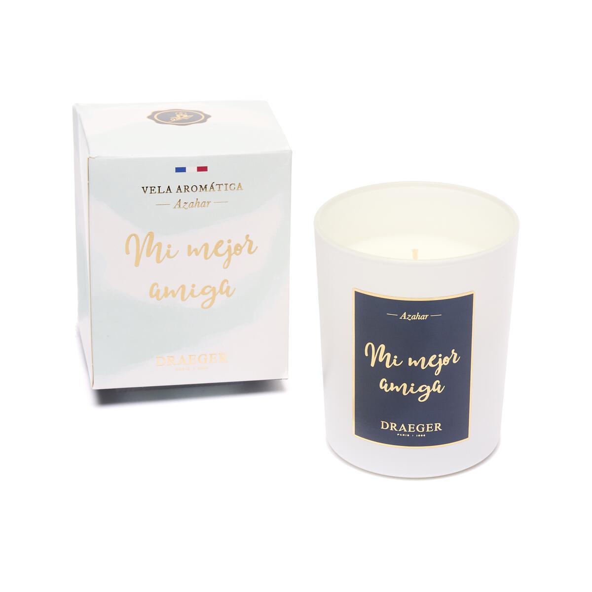Velas tema Afecto y Fragancia Azahar Mi mejor amiga 2