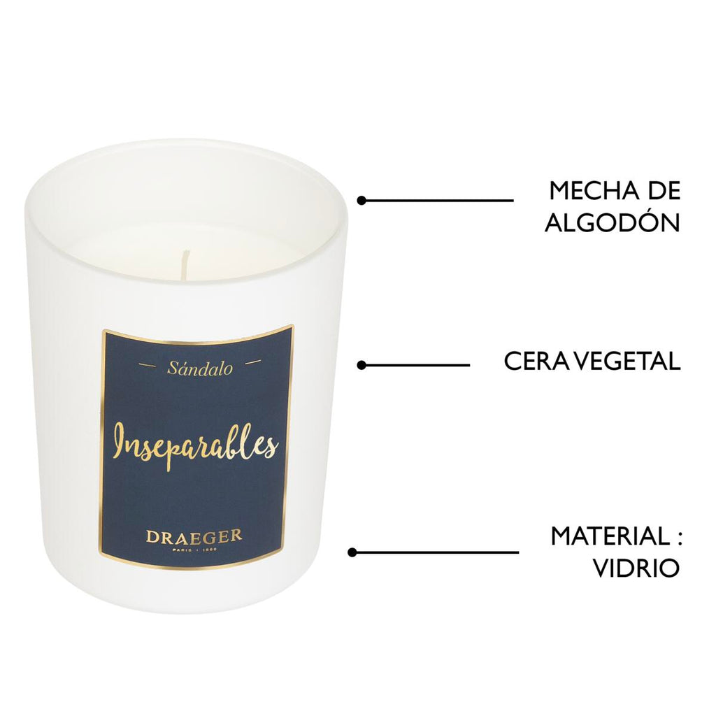 Velas tema Afecto y Fragancia Azahar Inseparables 5