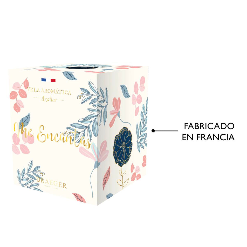 Velas tema Afecto y Fragancia Azahar Me encantas 4