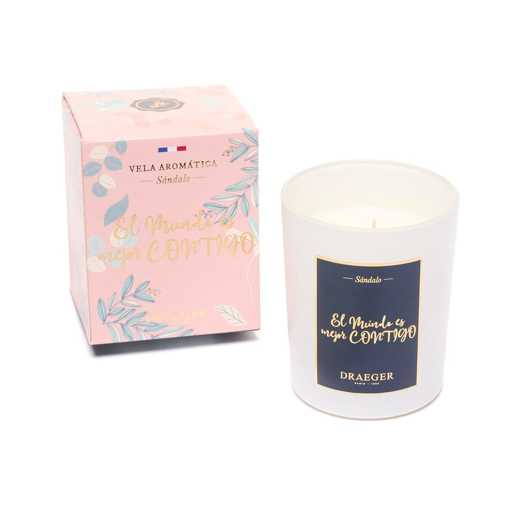 Velas tema Afecto y Fragancia Azahar El Mundo es Mejor Contigo 2