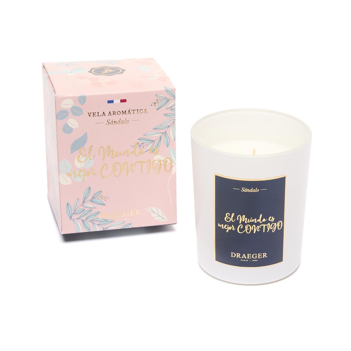 Velas tema Afecto y Fragancia Azahar El Mundo es Mejor Contigo 2