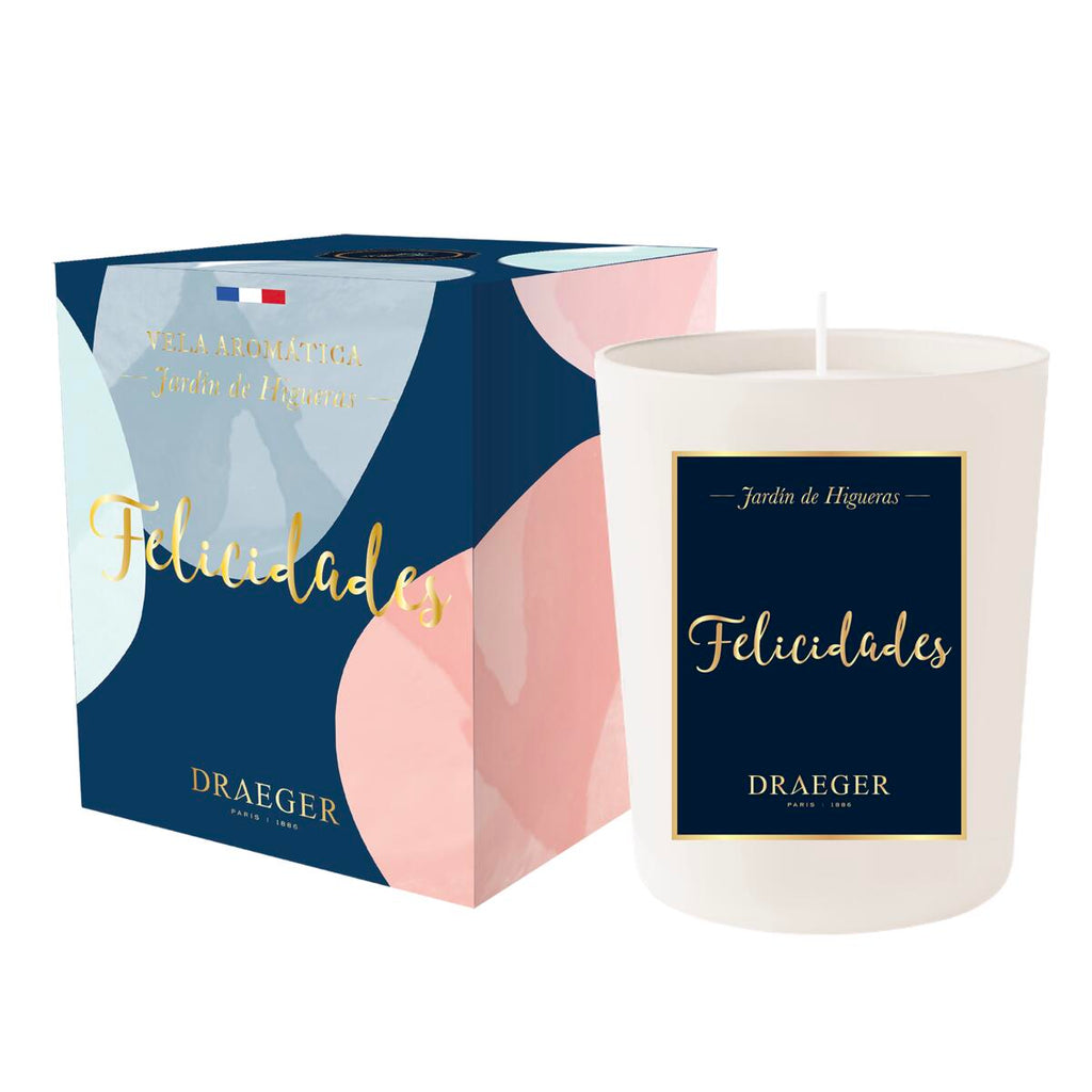 Velas con Mensaje y Fragancia Azahar Felicidades 3