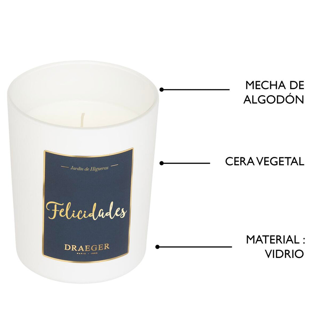 Velas con Mensaje y Fragancia Azahar Felicidades 5
