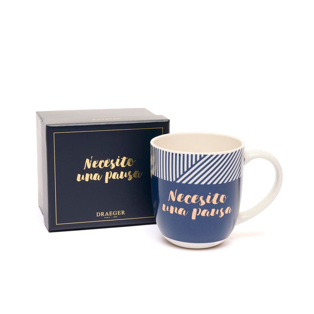 Taza con Mensaje Necesito una Pausa 2