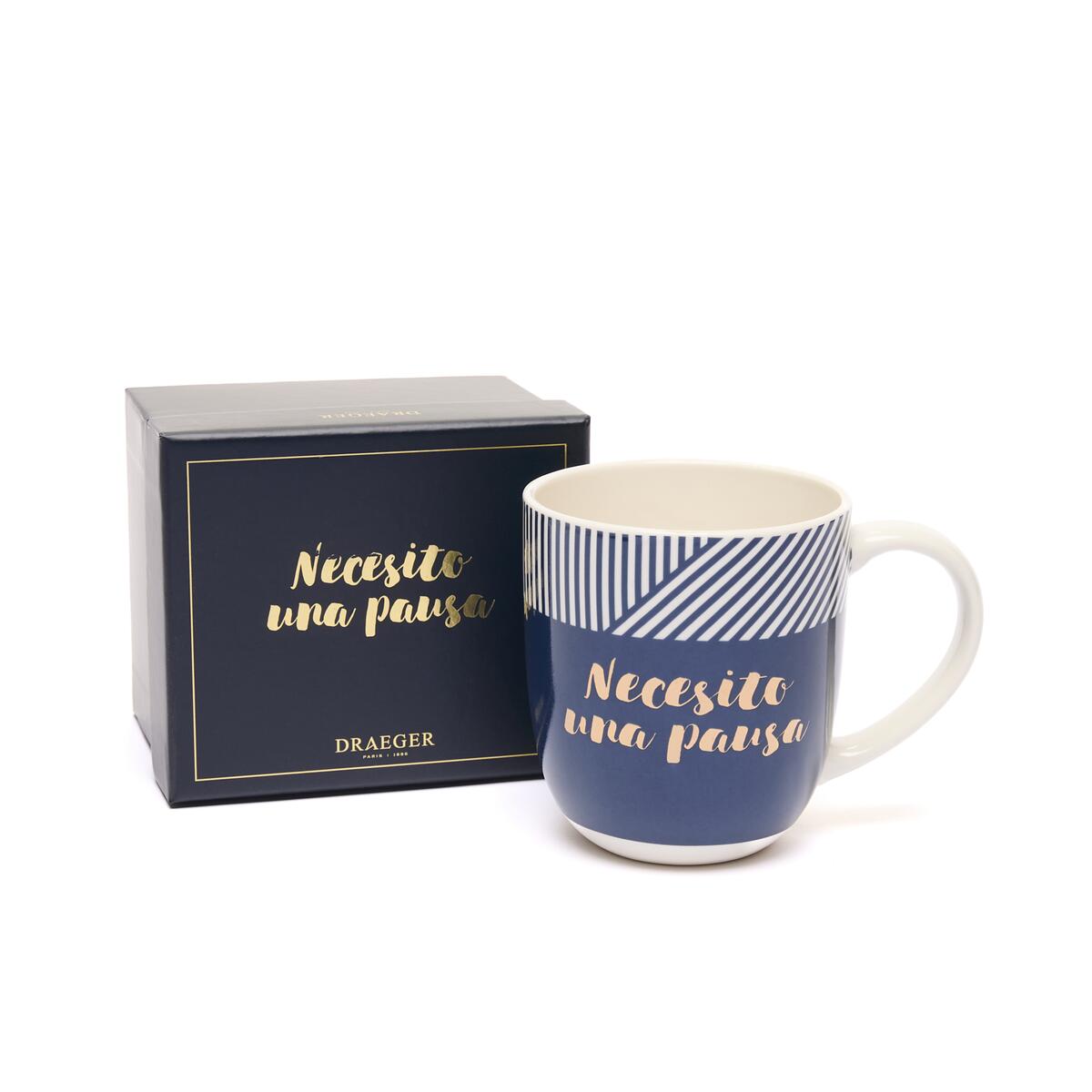 Taza con Mensaje Necesito una Pausa 2