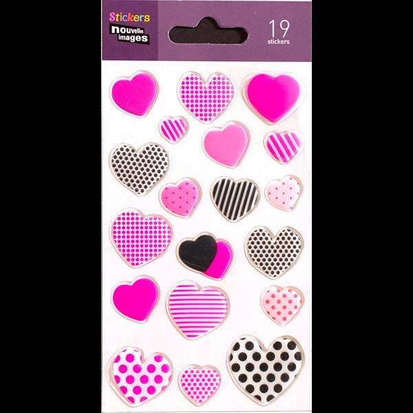 Stickers Corazones Estam 1
