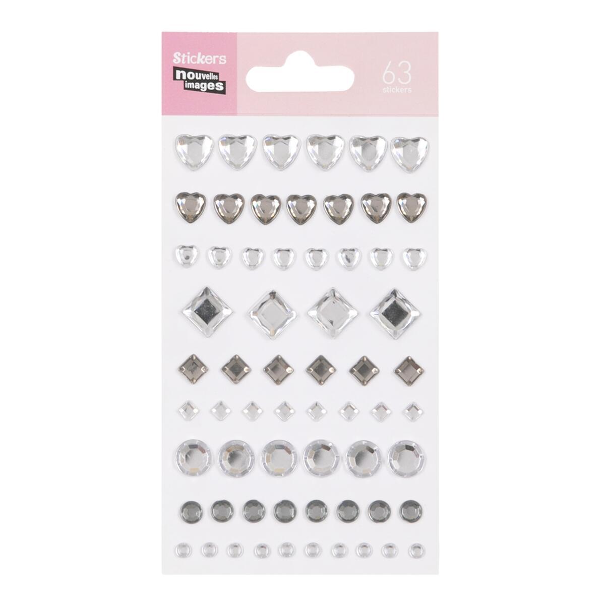 Stickers Corazones y rombos 1