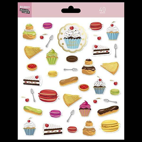 Stickers Pasteles Cupcake 1