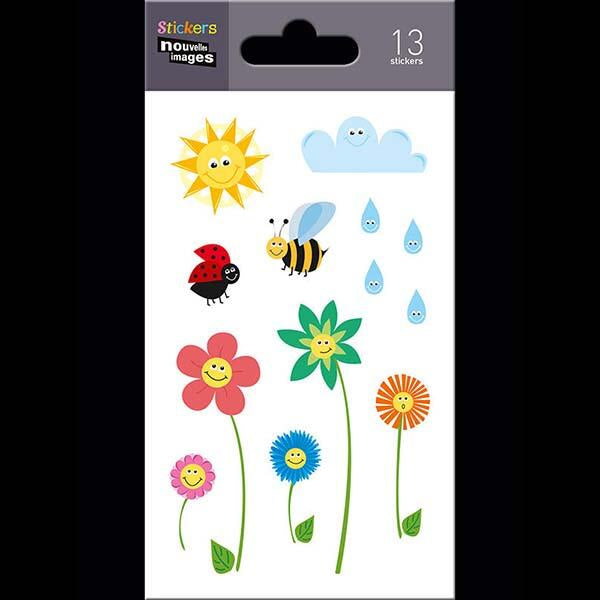 Stickers Flores y Insectos 1