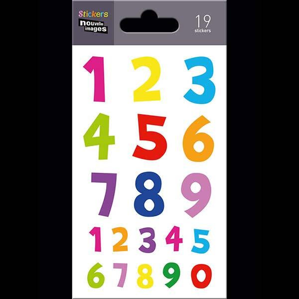 Stickers Numeros 1