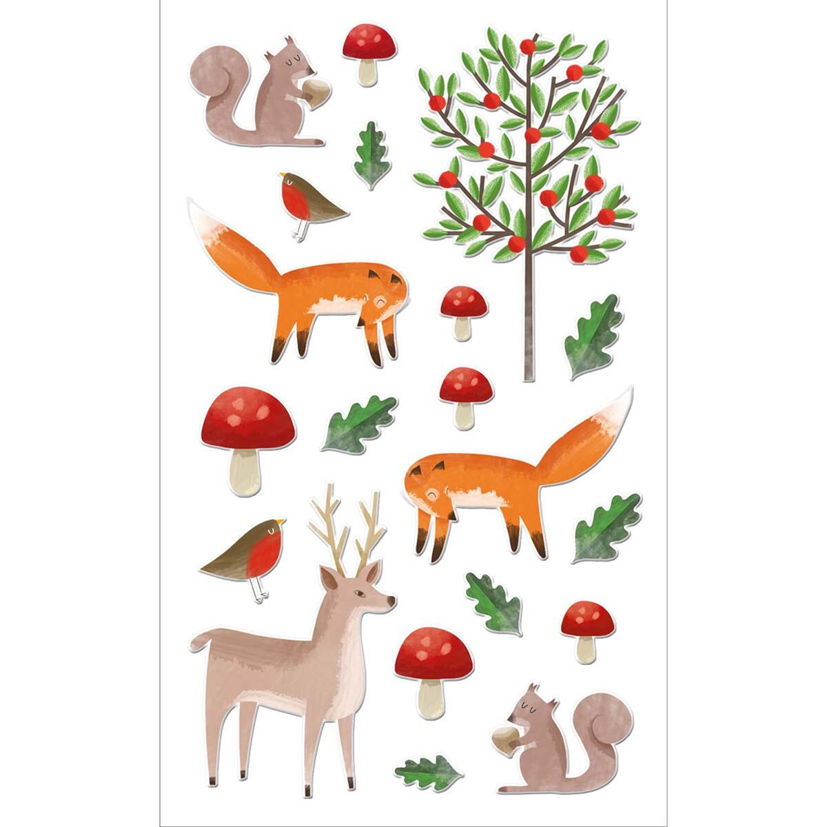 Stickers Animales del Bosque 1