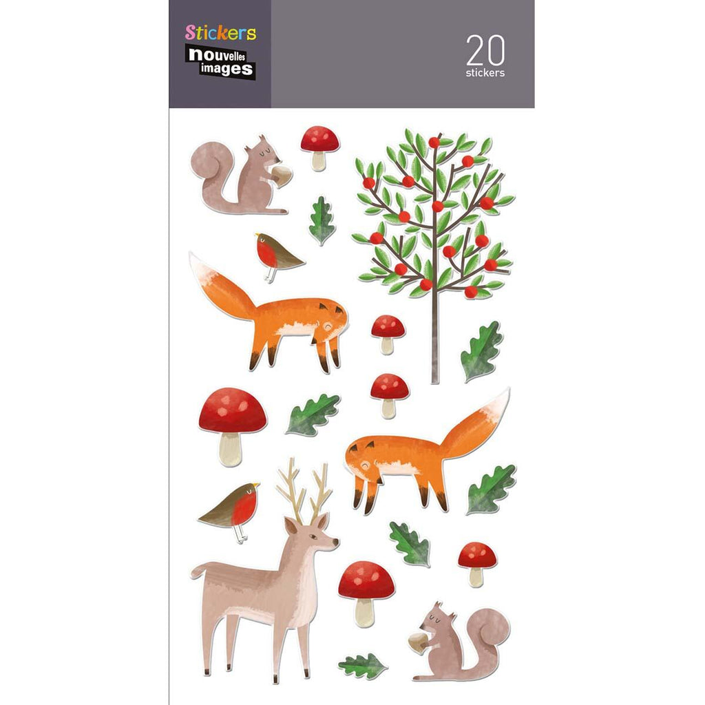 Stickers Animales del Bosque 2