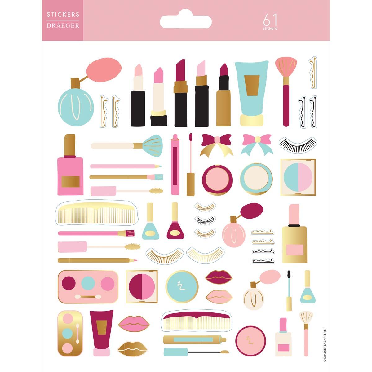 Stickers Maquillaje Girly 1