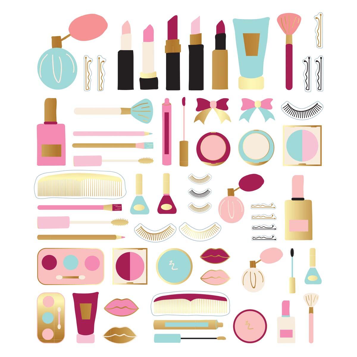 Stickers Maquillaje Girly 2