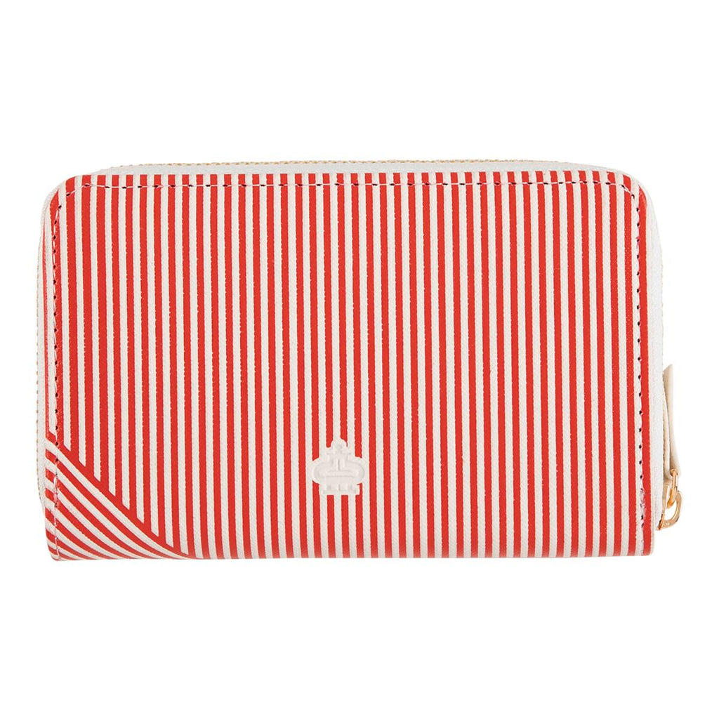 Cartera estampada Rojo gráfico blanco 3