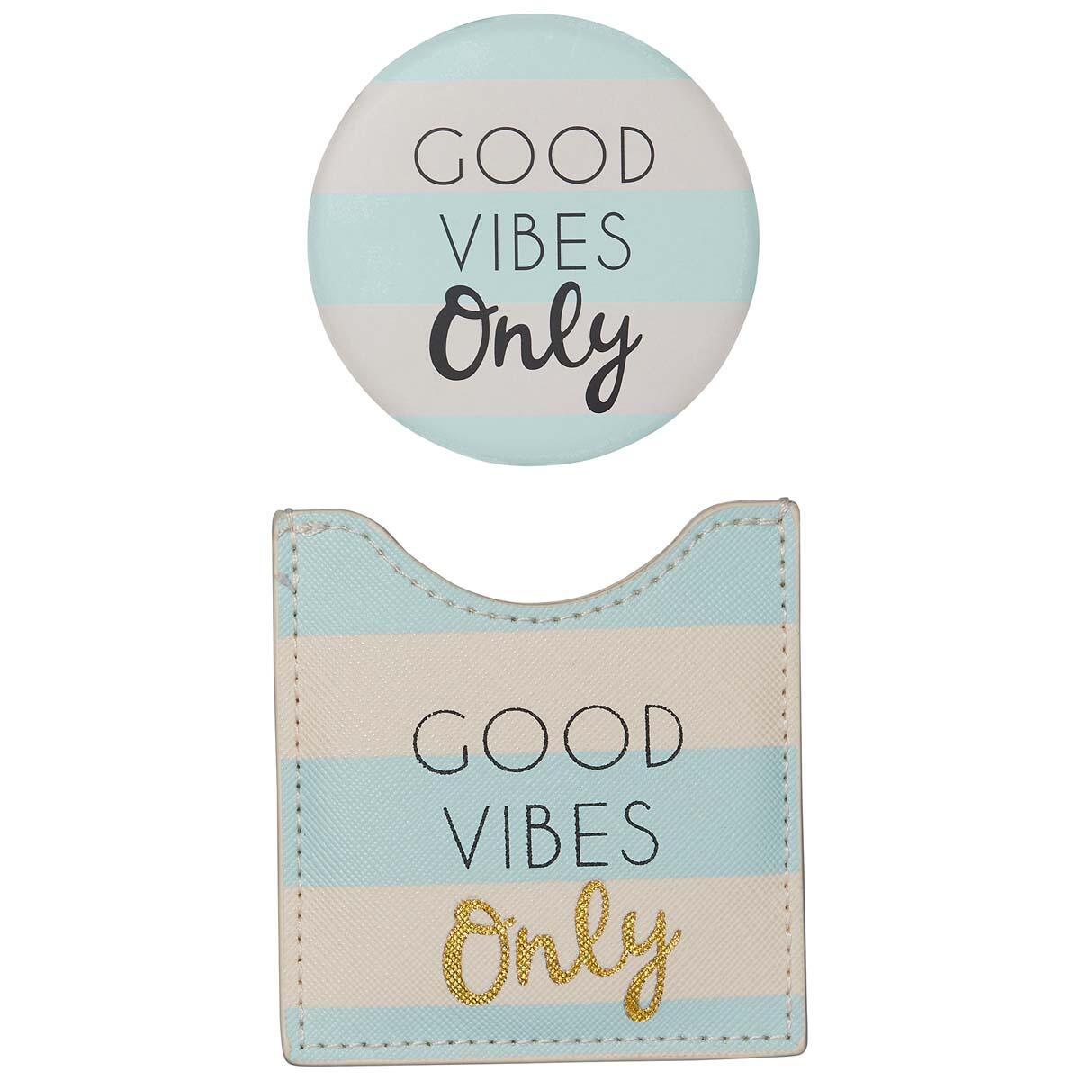 Espejo de bolsillo Good Vibes only 2