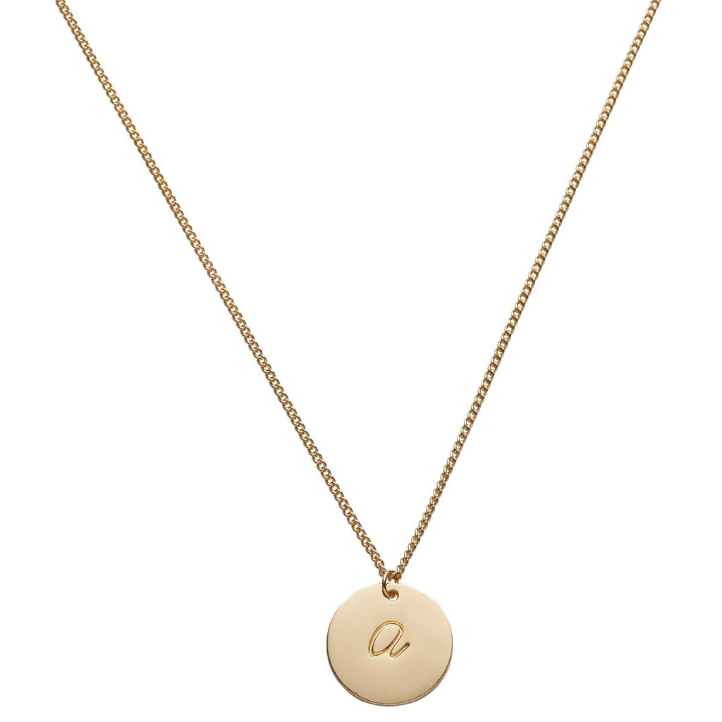 Collar con letra A 2