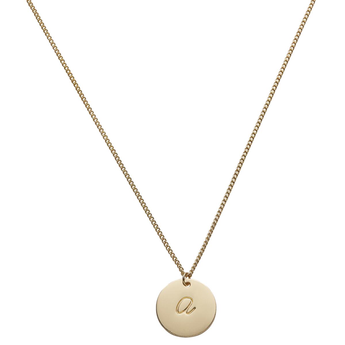 Collar con letra A 2