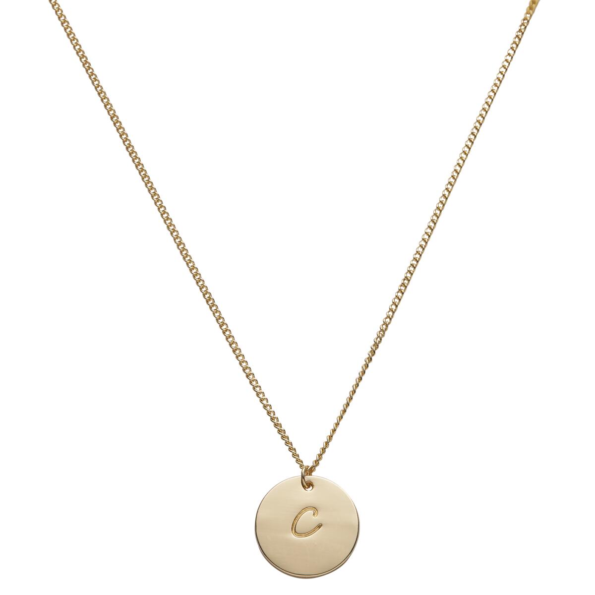 Collar con letra C 2