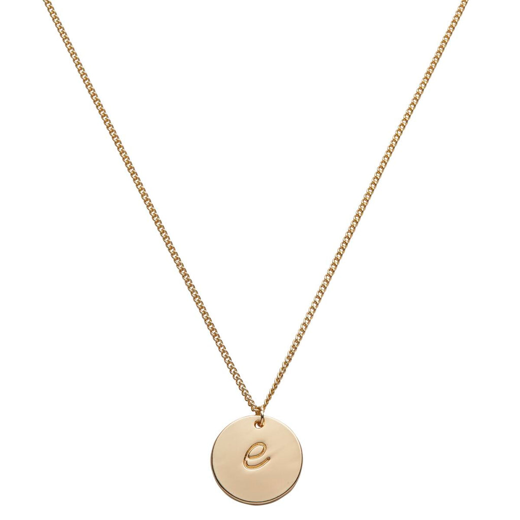 Collar con letra E 2