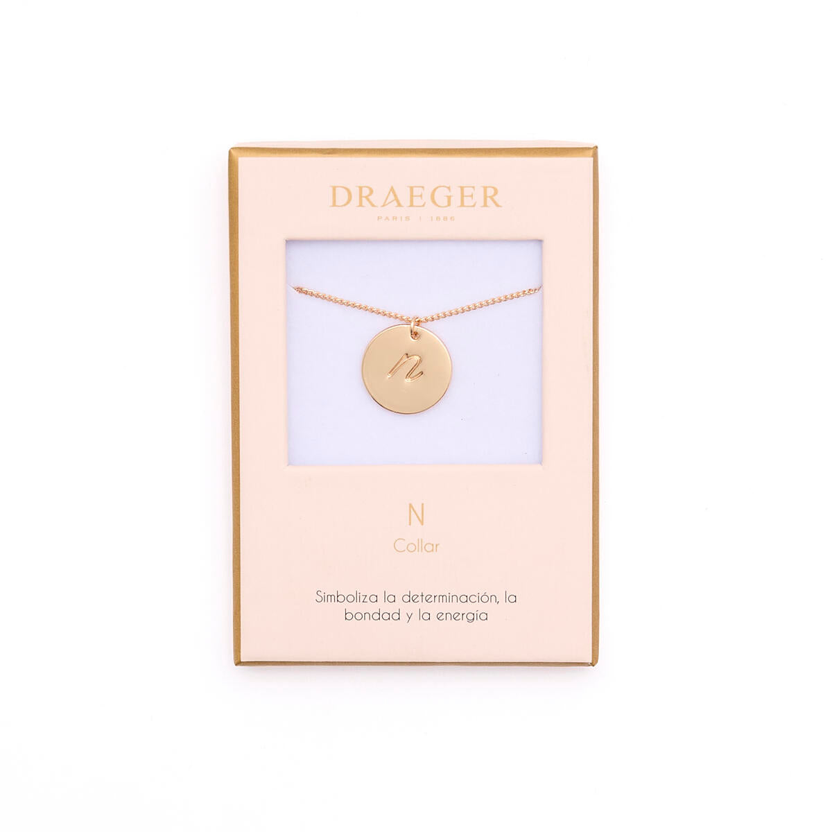 Collar con letra N 1