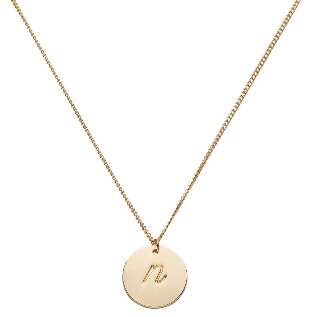 Collar con letra N 2