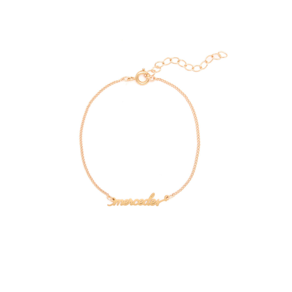 Pulsera con Nombre MERCEDES 2