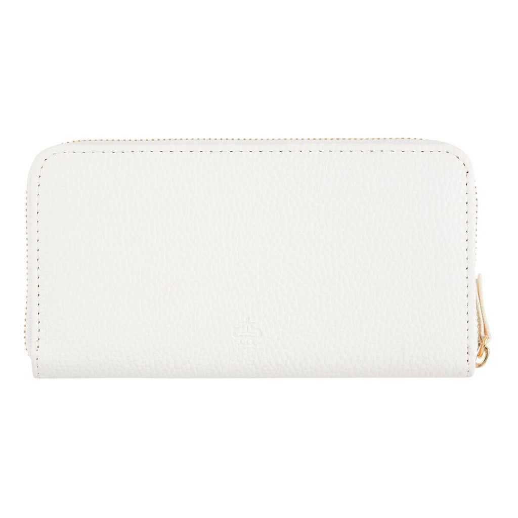 Cartera grande estampada Amor de marfil 3