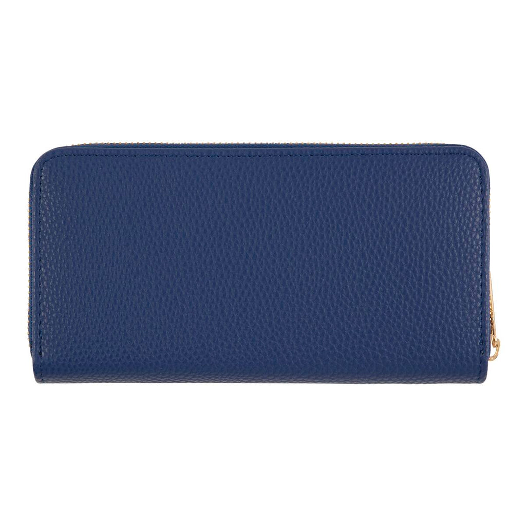Cartera grande estampada Azul La vie est belle 3