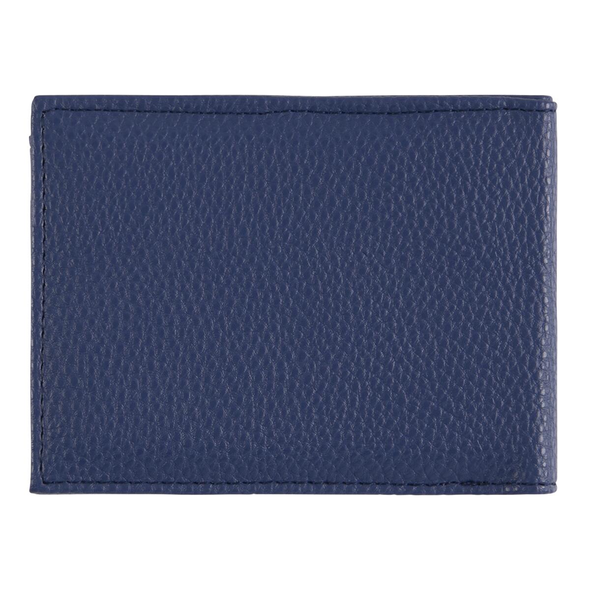 Billetera plana Azul marino 3