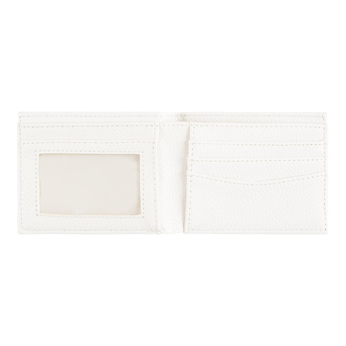 Billetera plana Blanco gráfico 2