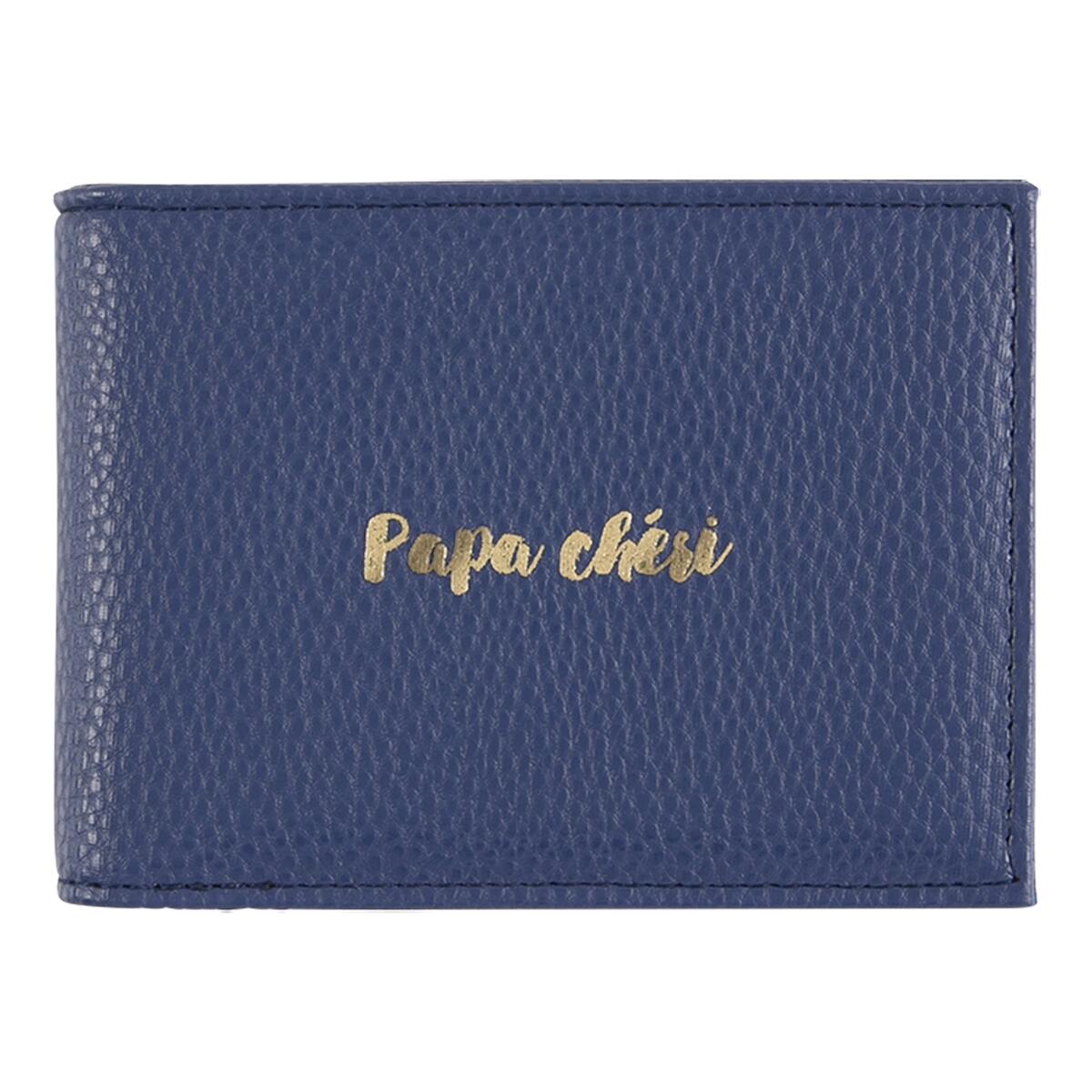 Billetera plana Blue Daddy 1