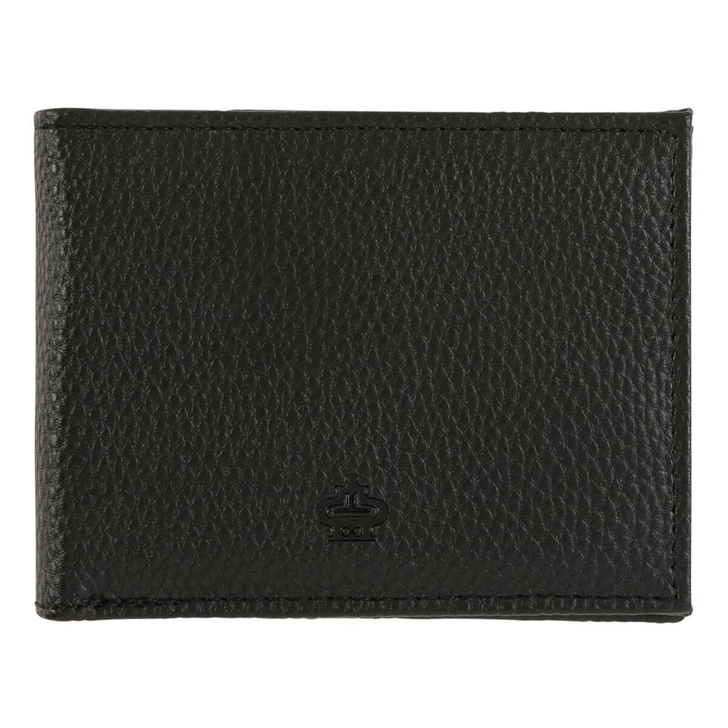 Billetera plana Negro 1
