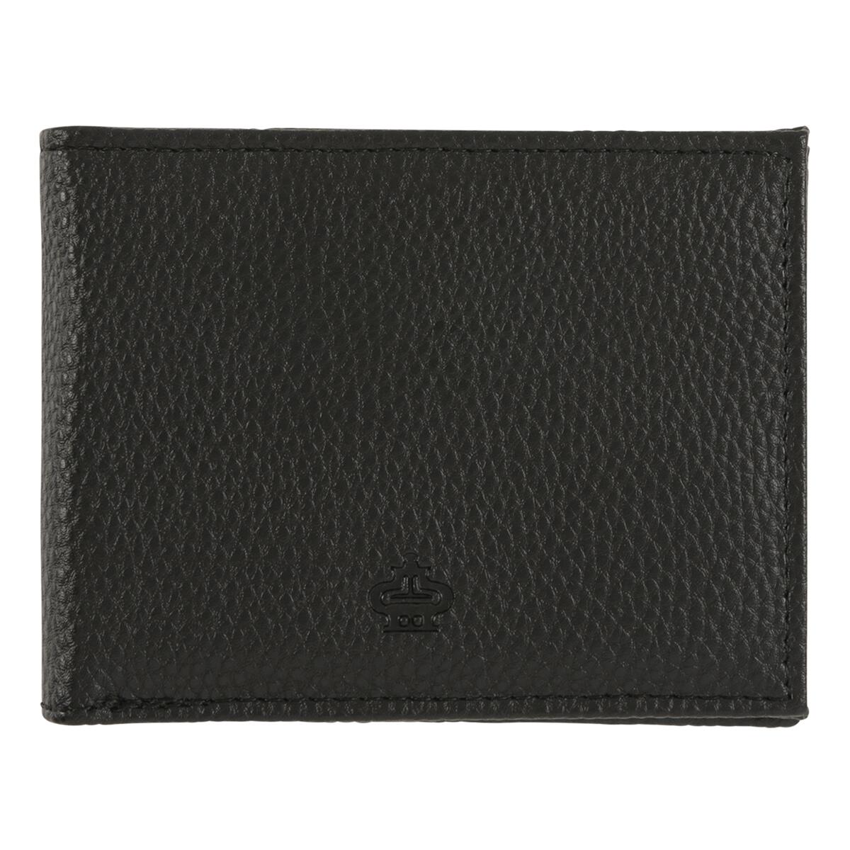 Billetera plana Negro 1